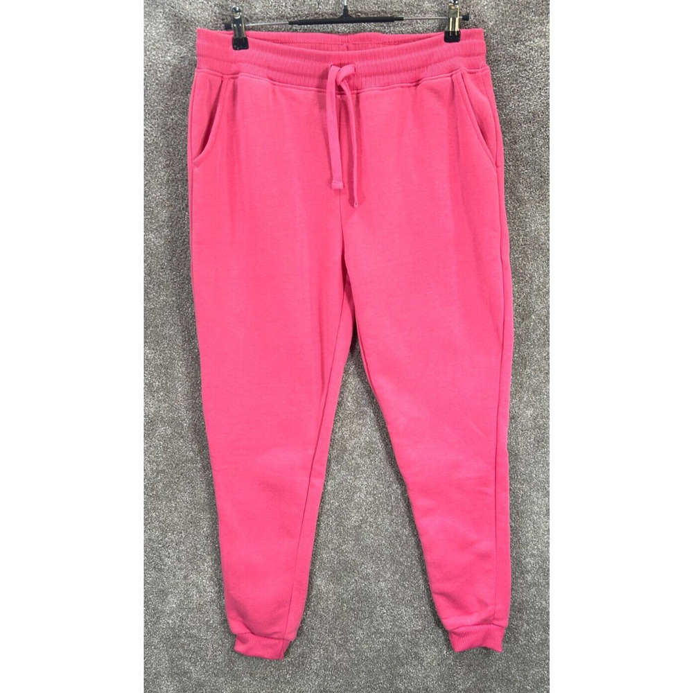 Southpole Joggers Womens Junior XL Pink Fleece Actual 33X29 Sweatpants Pants